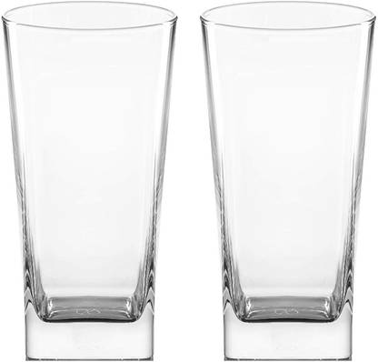 1st Time (Pack of 2) Transparent Water Glass, Set Of 2, 300 ML Glass Set Wine Glass