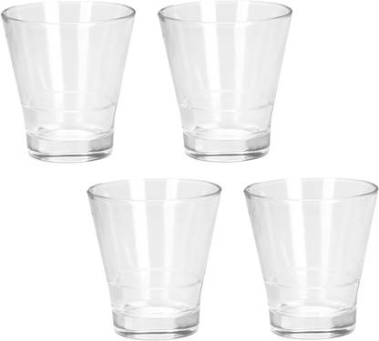 AFAST (Pack of 4) E_Gloss-B4 Glass Set Shot Glass