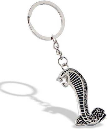 Trac Cobra Key chain, Silver Color | Universal Keychain for Cars & Bikes Key Chain Key Chain