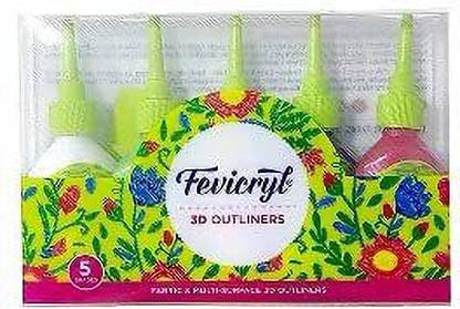 Fevicryl 3D OUTLINER ASSORTED PACK