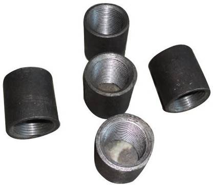DRP 15MM MS SOCKET PACK OF 5 2-Way Coupling Pipe Joint