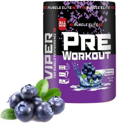 MUSCLE ELITE FITNESS Pre Workout Boost Your Energy Muscle Performance Supplement X1 BCAA