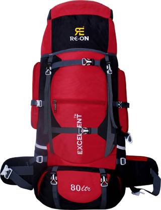 Re-On 80 Ltr Trekking Bag Hiking Backpack Travel Backpack ( 1 year warranty)