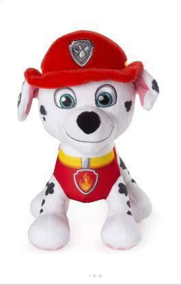 OANGO Paw Patrol Marshall Soft Teddy Toy- 25 cm (Red, White)  - 14 mm