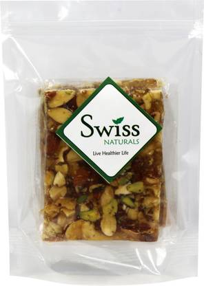swiss naturals Dry Fruit Chikki Bar Sugar Pouch