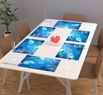 Jce Rectangular Pack of 6 Table Placemat