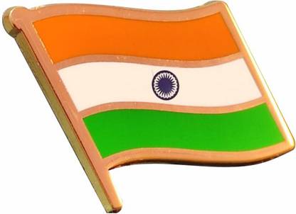 Scintilla Small India Flag Lapel Pin/ Badge/ Brooch