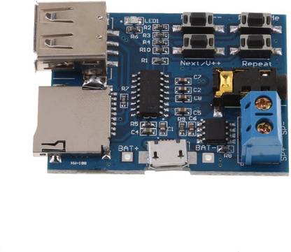 TRUSTECH Mp3 Lossless Decoders Decoding Power Amplifier Mp3 Player Audio Module Mp3 Decoder Board Support TF Card USB Electronic Components Electronic Hobby Kit