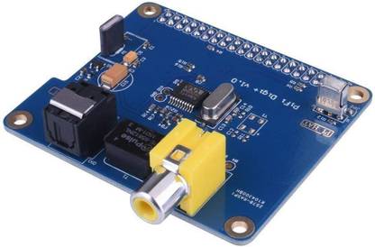TRUSTECH DAC+ HiFi DAC PCM5122 Sound Card Module I2S Port for Raspberry Pi 3 2 Model B B+ Audio Card Pinboard V2.0 Board Electronic Components Electronic Hobby Kit