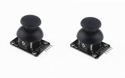 TRUSTECH Joystick Module PS2 (Set of 2) | PS2 Joystick Controller Module compatible with Arduino Electronic Components Electronic Hobby Kit