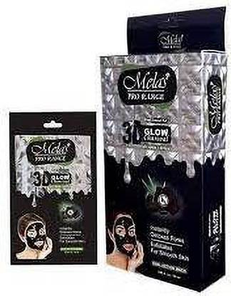 Melas Pro 3D Charcoal Mask (pack of 4)