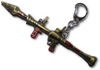 MAG BEE PUBG RPG Gun metal- Pack of 1 - special edition Key Chain