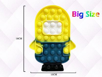 RENVA Minion Pop It Fidget Toy Minion for Kids & Adult