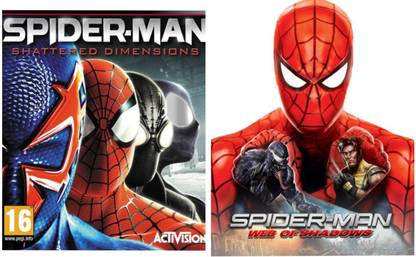 SpiderMan Shattered Dimensions & Web Of Shadows Combo Pc Game (Offline only) (Complete Edtion With All Dlcs)