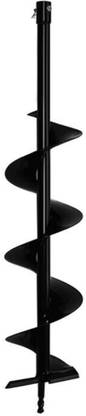 Balwaan Krishi Earth Auger 6' Inch Single Sprial Planter Use for Drilling in Farms, Fence Post Holes and Planting Trees