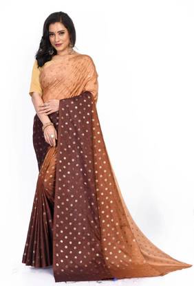 Floral Print Fashion Art Silk Saree