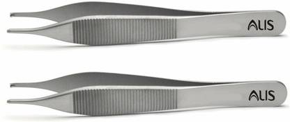 alis Adson Tissue Forceps 5" 1X2 Rat Tooth Forcep CE Quality Stainless Steel (2) Tissue Forceps