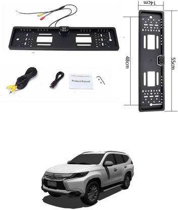 PECUNIA License Plate Wireless Backup Camera, WiFi Rear View Camera, 170° View Angle Universal IP69 Waterproof Car License Plate Frame Camera for Car Truck SUV Pickup Trailer Van C155 Car Number Plate