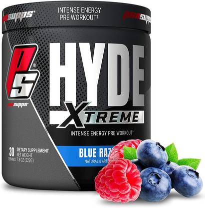 PROSUPPS MR HYDE XTREME PRE WORKOUT BLUE RAZZ BLITZ FLAVOUR| EXTREME PRE WORKOUT