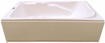 MADONNA Euro Acrylic 5.5 Feet Freestanding - Ivory Free-standing Bathtub