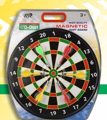 HMV magnetic d dart board 16 inches 20 cm Dart Board