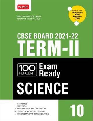 Class 10-100 Percent Exam Ready Cbse Board Term 2 Chapter-Wise Question Bank Science