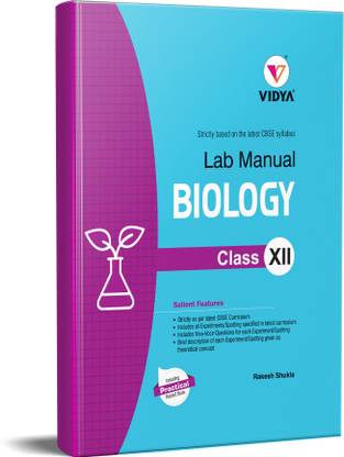 Vidya Prakashan CBSE Biology Lab Manual Practical Record Book For Class 12
