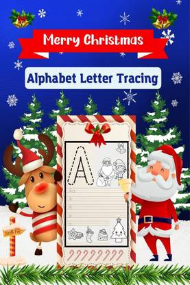 Merry Christmas Alphabet Letter Tracing