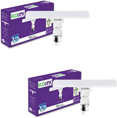 EcoLink 15 W Basic T-Bulb B22 LED Bulb