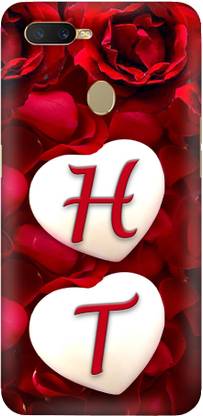 FULLYIDEA Back Cover for OPPO A11K, OPPO CPH2083, OPPO CPH2071, Letter H, Alphabet H, Name H, Letter H With T, H Love T