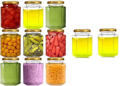 1st Time Glass Tea Coffee & Sugar Container  - 400 ml