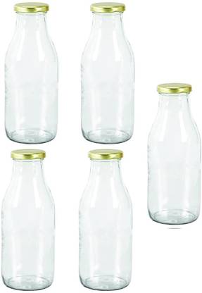 1st Time Glass Milk Container  - 500 ml