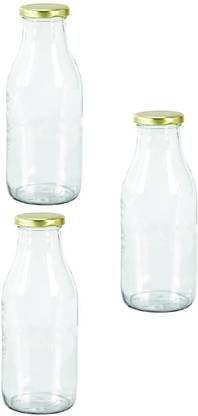 1st Time Glass Milk Container  - 500 ml