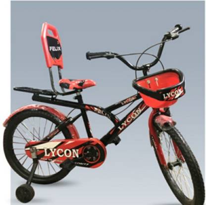 BMX FELIX lycon 20T Tyre Tube Single Speed Kid's Cycle With Cushioned Back Rest 20 T (inch) Road Cycle