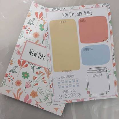 Panda Planner Planner Pad A5 Planner/Organizer ruled 100 Pages