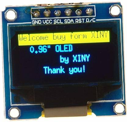 vp brothers 1.3 Inch I2C/IIC OLED Display Module 4pin- WHITE Arduino Display Display