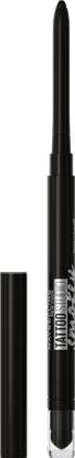 MAYBELLINE NEW YORK Tattoo Smokey Kohl Gel Pencil, Smudge Proof, Waterproof Gel Eyeliner - Smokey Black 0.28 g