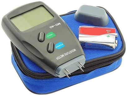 BALRAMA Wood Moisture Meter Timber Sensor Humidity Tester MD-814 2.2" LCD Display To Measure the Percentage of Water in Given Substance with 4 4 Pin MD-4G 5% to 40% Digital Wood Moisture Meter Humidity Tester Timber Damp Pin-Type Digital Moisture Measurer