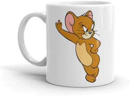 Mr UVD Angry Jerry Premium Qualitys Ceramic Coffee Mug