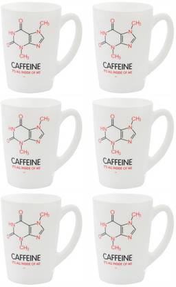 LUMINARC Opalware Coffee Large (Set of 6 Pieces) Opalware Coffee Mug
