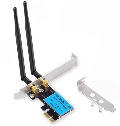 REC Trade PCI Express Card WiFi 1200 mbps, Wireless Network Card AC1200Mbps PCIe Dual Band 5G/2.4G Wireless WiFi Adapter Network Card for Windows 10/Windows 8/Windows 7. (RTT-PCI-0212) Network Interface Card