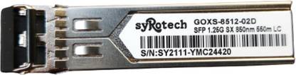 Syrotech GOXS-8512-02D Dual Fiber Multimode SFP Transceiver 0 Ports 1000 Mbps Smart Network Switch