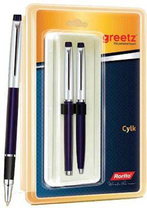 Rorito Rorito Greetz Cylk Collection Pens - Roller Bsll Pen - Twist Ball Pen - Greetz Collection Roller Ball Pen