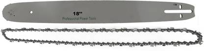 DUMDAAR Heavy 18inch Guide bar and Chain for 18inch Chainsaw Power & Hand Tool Kit