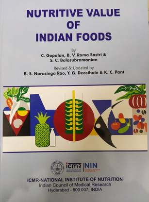 Nutritive Value Of Indian Foods