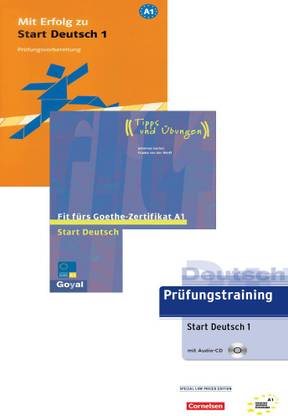 Exam Preparation A1- Start Deutsch 1+ Prüfungstraining A1+Fit Fur Goethe-Zertifikat A1