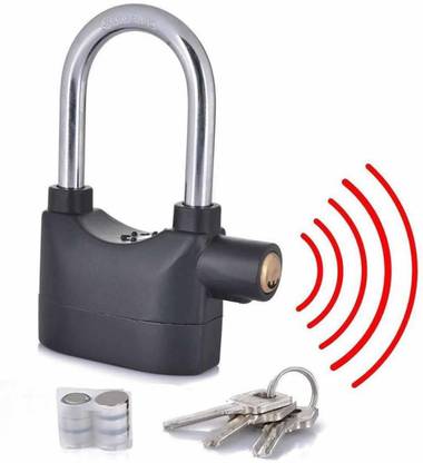 the ace store Anti Theft Motion Sensor Alarm Lock for Home, Office and Bikes with High Security Safe Locker