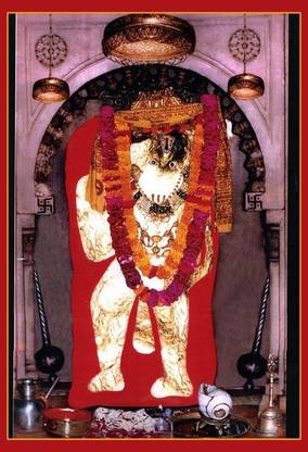 Mehandipur Balaji Hanuman Ji Print poster on fine art paper 13x19 Fine Art Print