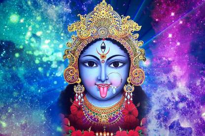 Maa Kali poster hd Print Poster on 13x19 Inches Paper Print