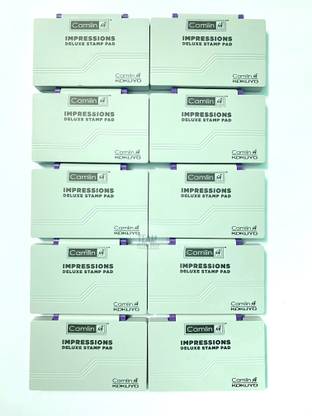 Camlin Stamp Pad (For Seal) Set of 10